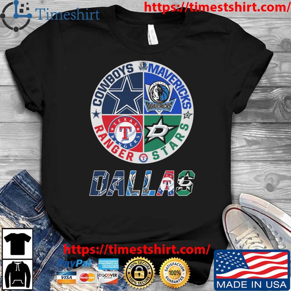 Dallas Cowboys Stars Mavericks Texas Rangers Legend Team shirt, hoodie,  sweater and long sleeve