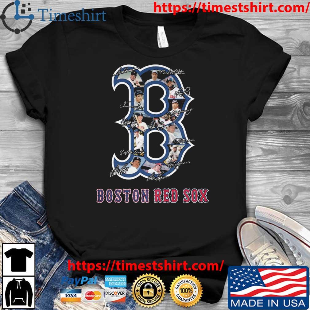 Boston Red Sox Team Baseball 2023 Signatures shirt, hoodie