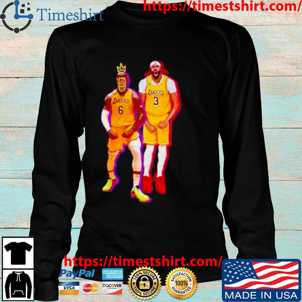 King Lebron James And Anthony Davis La Lakers Shirt