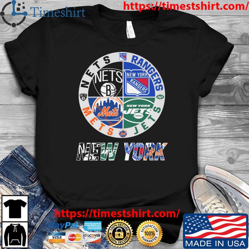 New York Mets Jets Nets logo mashup shirt, hoodie, sweater, long