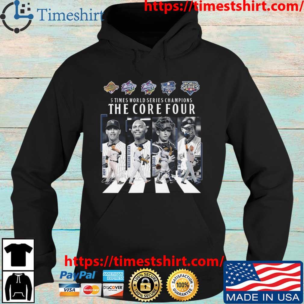 New York Yankees The Core Four Abbey Road shirt, hoodie, sweater, long  sleeve and tank top