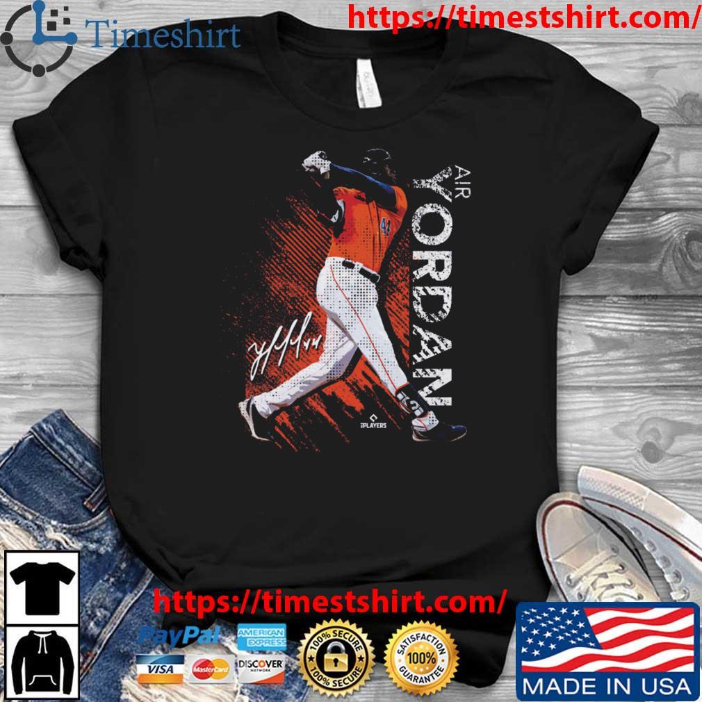 TRIBLEND Yordan Alvarez Houston Astros Air Yordan Cale T-Shirt