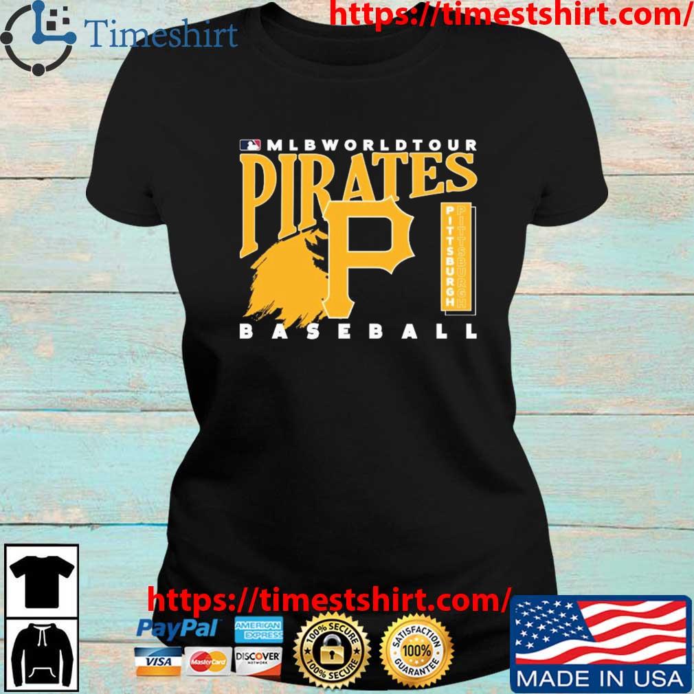 Mlb World Tour Pittsburgh Pirates Baseball Logo 2023 T-shirt,Sweater,  Hoodie, And Long Sleeved, Ladies, Tank Top