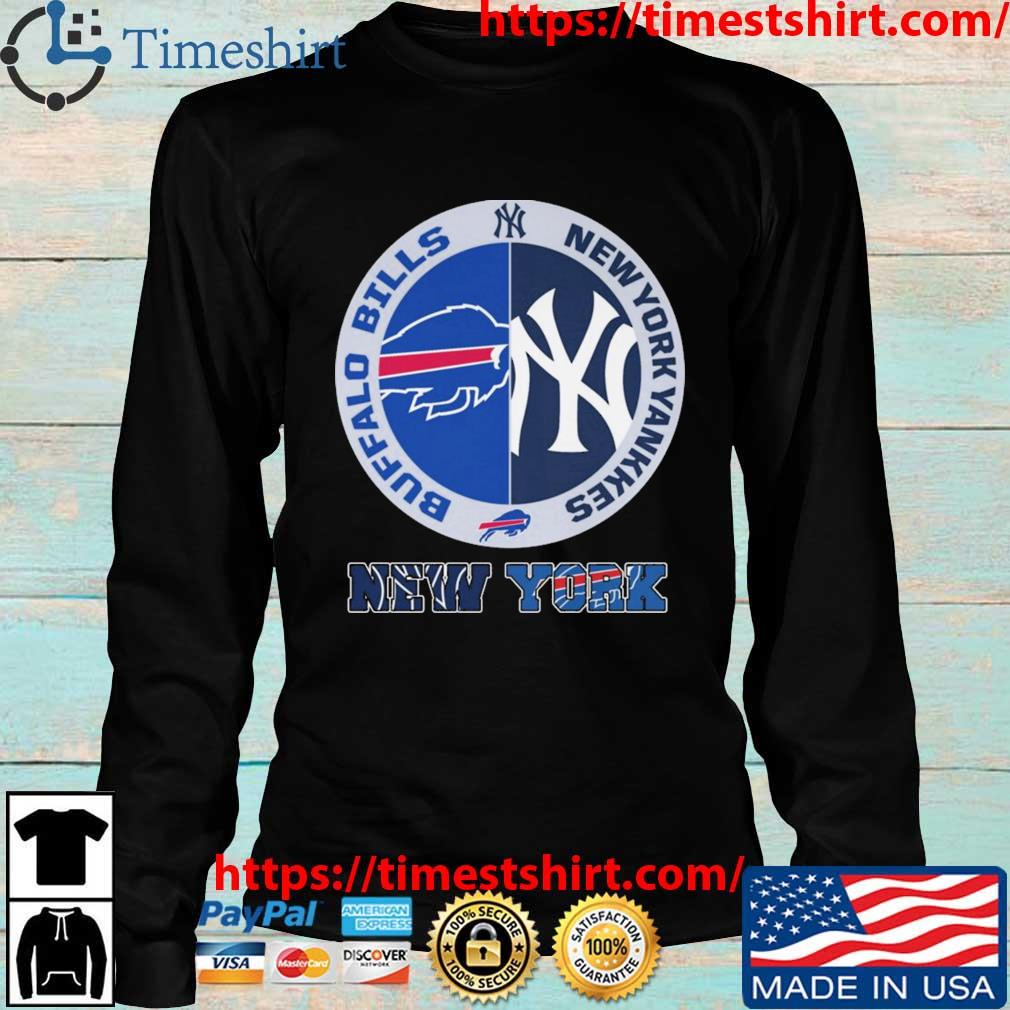 New York Sports Team Buffalo Bills And New York Yankees shirt