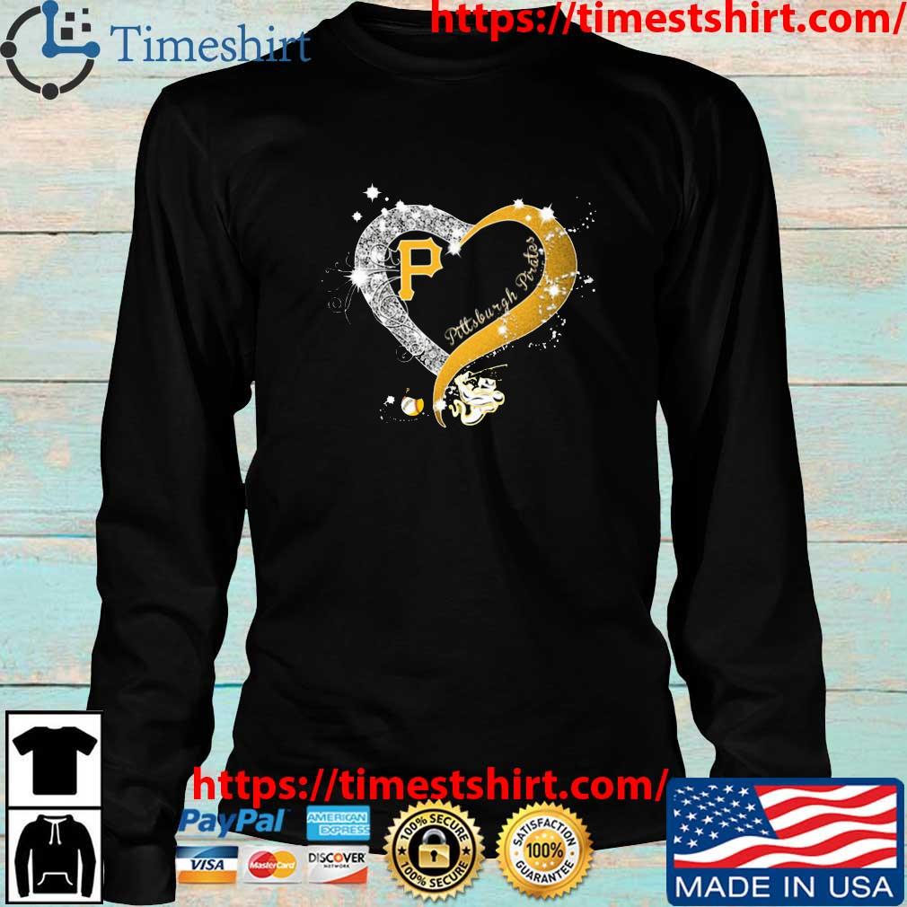 Heart Of Pittsburgh P For Pittsburgh Pirates Shirt, hoodie