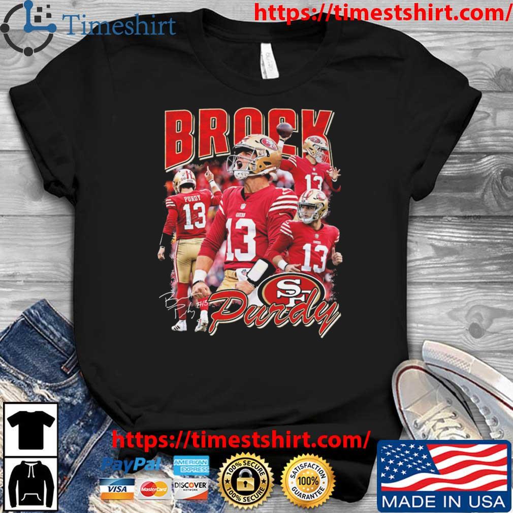 Brock Purdy San Francisco Football signature T-Shirt, hoodie