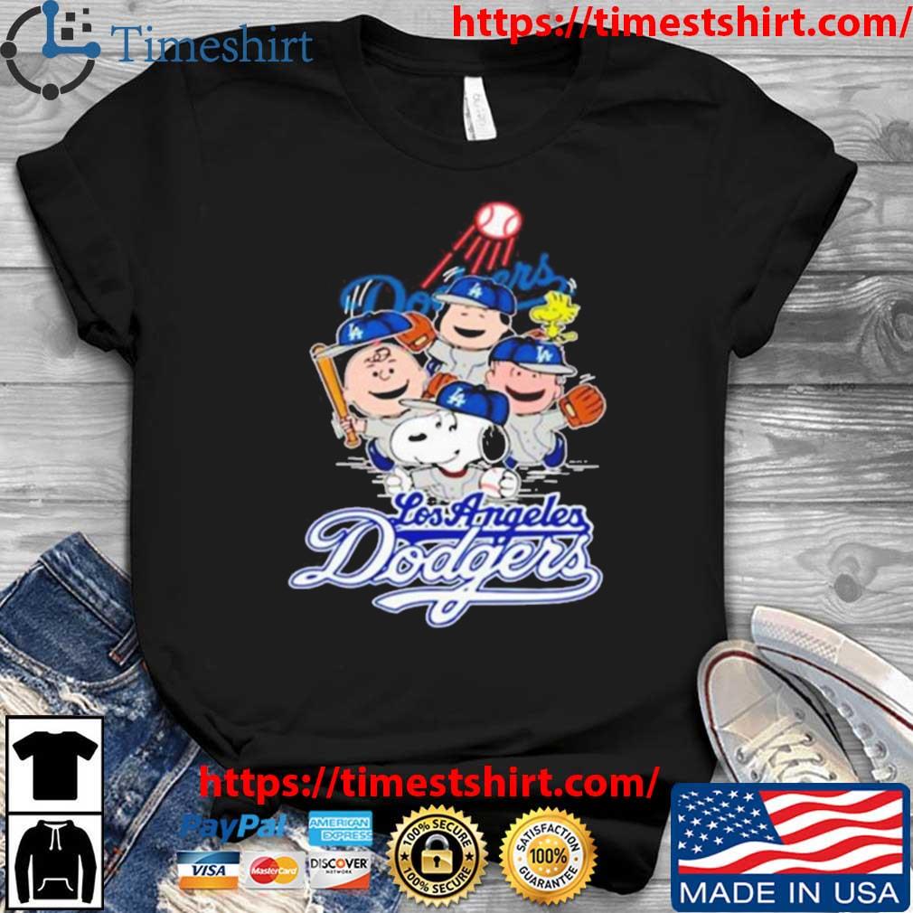 Los Angeles Dodgers Rucker Collection Distressed Rock T-Shirt