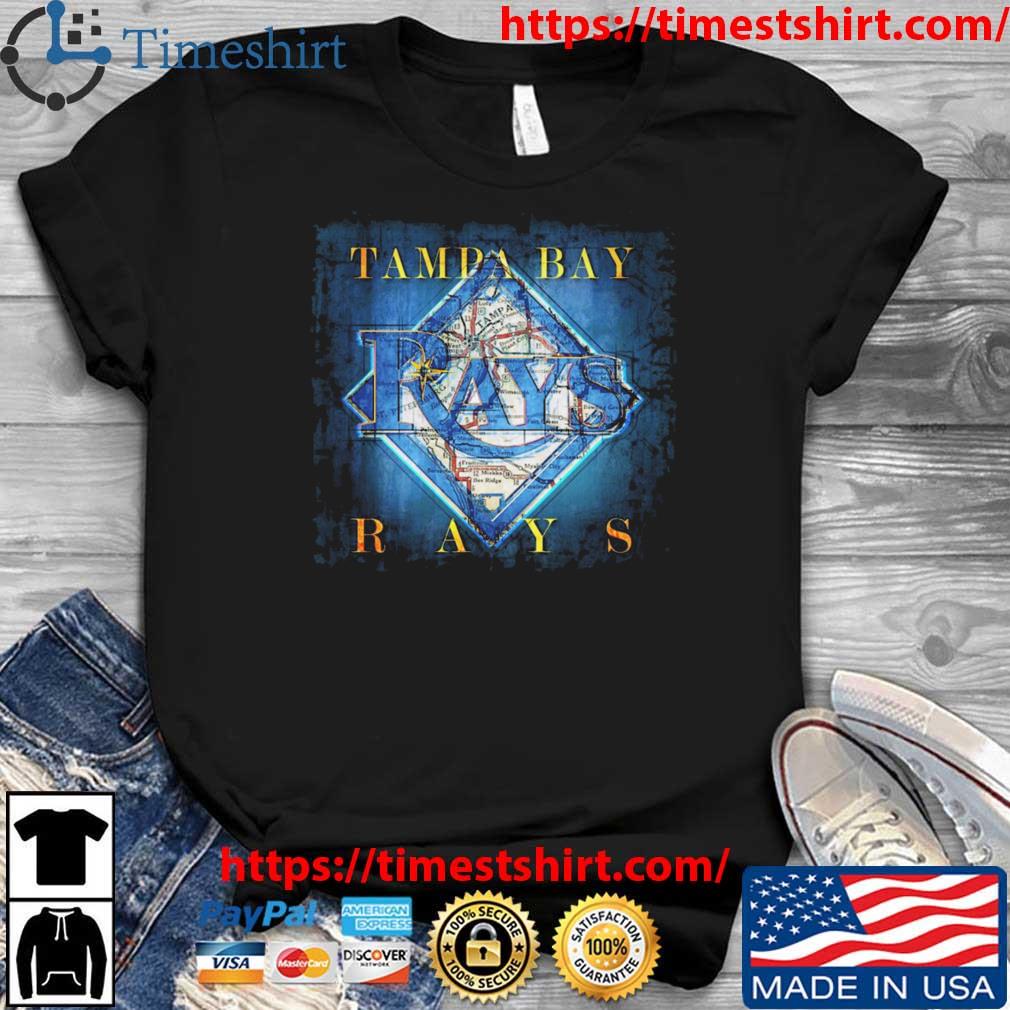 Tampa Bay Rays Map Shirt, hoodie, sweater, long sleeve and tank top