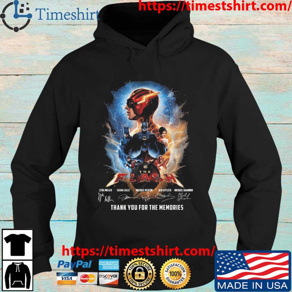The Flash Thank You For The Memories Signatures s Hoodie den