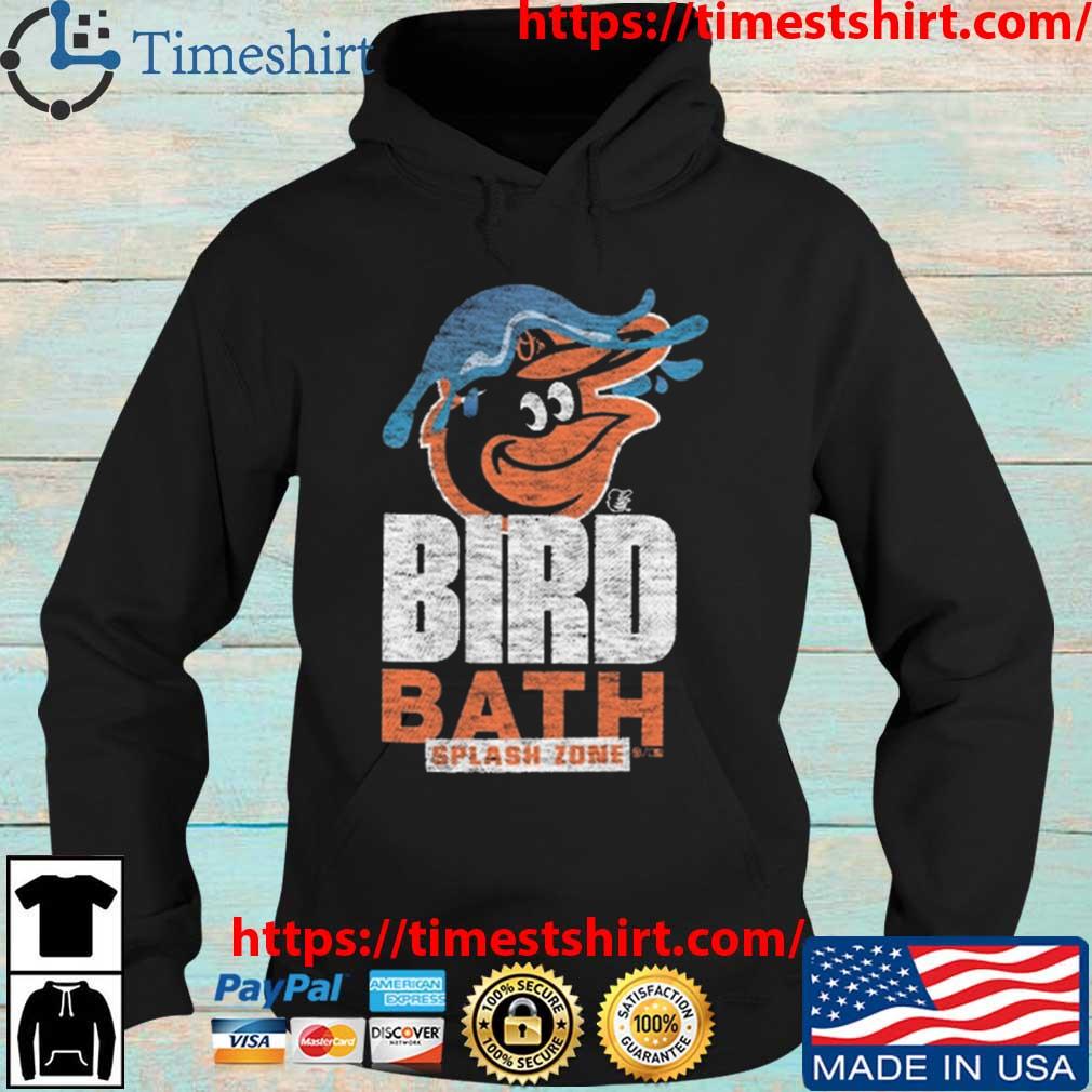 Baltimore Orioles Bird Bath Shirt - Bird Bath Splash Zone - Skullridding
