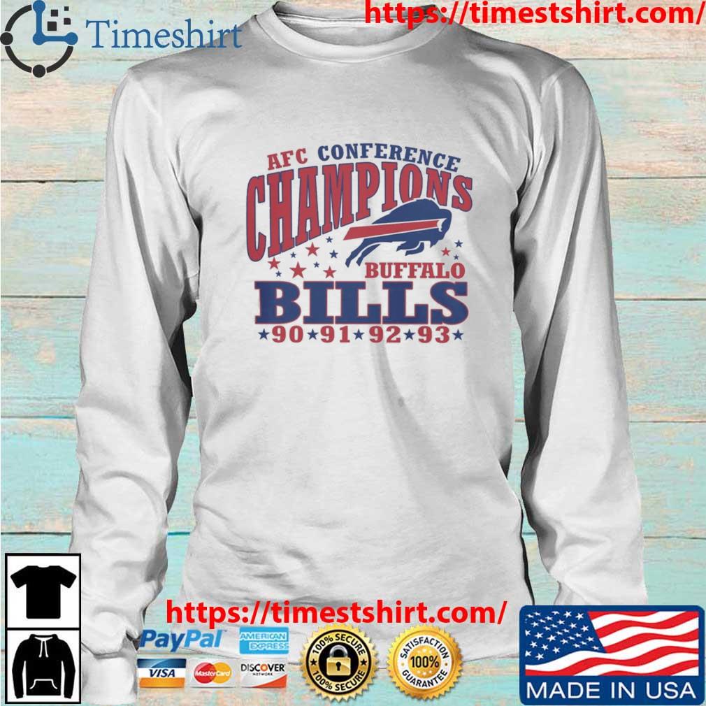 Homage Buffalo Bills AFC Champion 1990-1993 T-Shirt