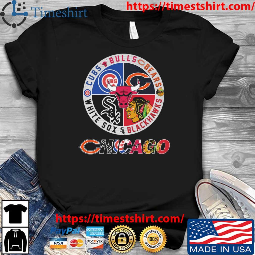 Chicago All Team Sports Cubs Bulls Bears Blackhawks And White Sox shirt,  hoodie, sweater, long sleeve and tank top