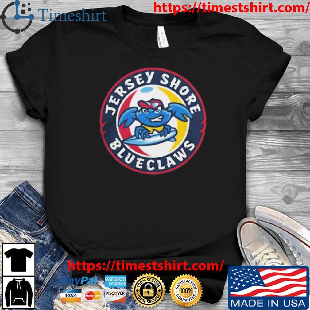 Official Jersey Shore Blueclaws Primary Logo shirt, hoodie, sweater, long  sleeve and tank top