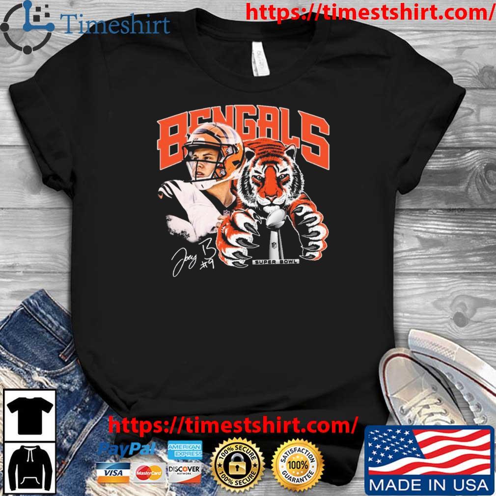 Joey B Cincinnati Bengals Super Bowl signature shirt, hoodie, sweater and  long sleeve