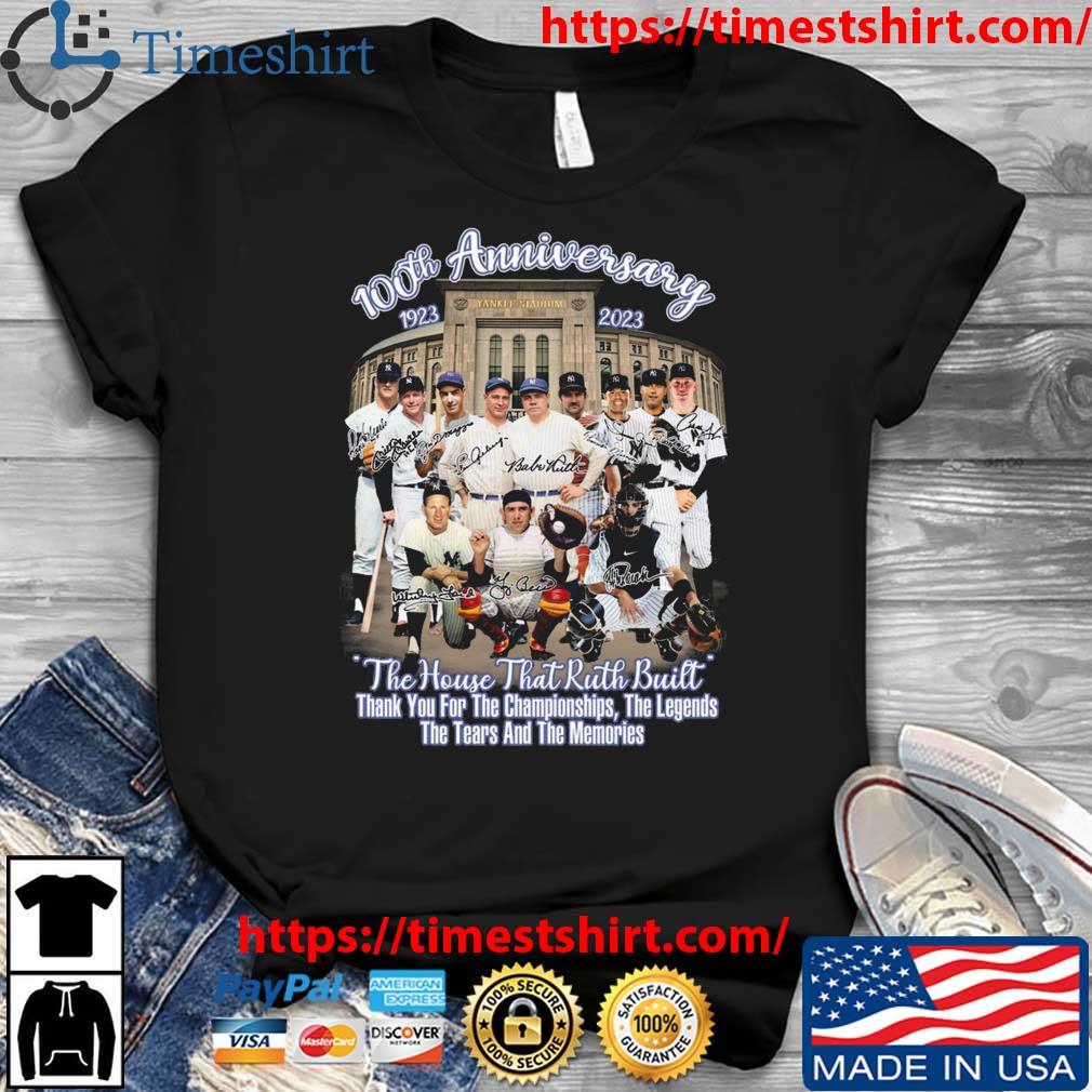 Nice new York Yankees 100th Anniversary The house that Ruth built