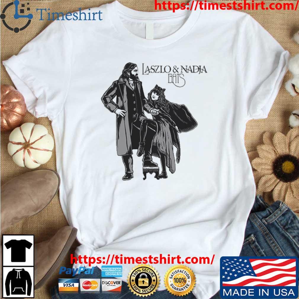 Official What We Do In The Shadows Laszlo And Nadja Bats Shirt