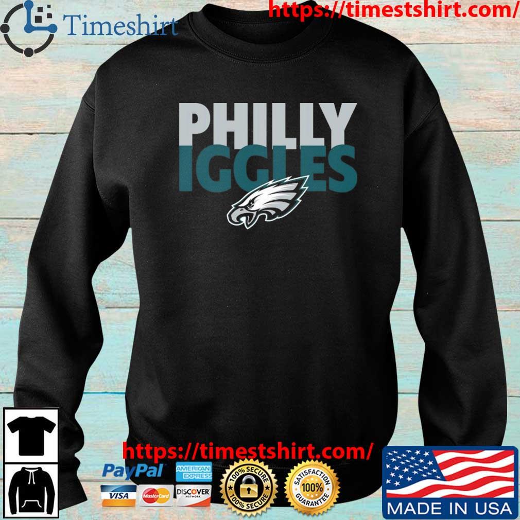 Philadelphia Eagles team philly iggles American foolball logo shirt -  Limotees