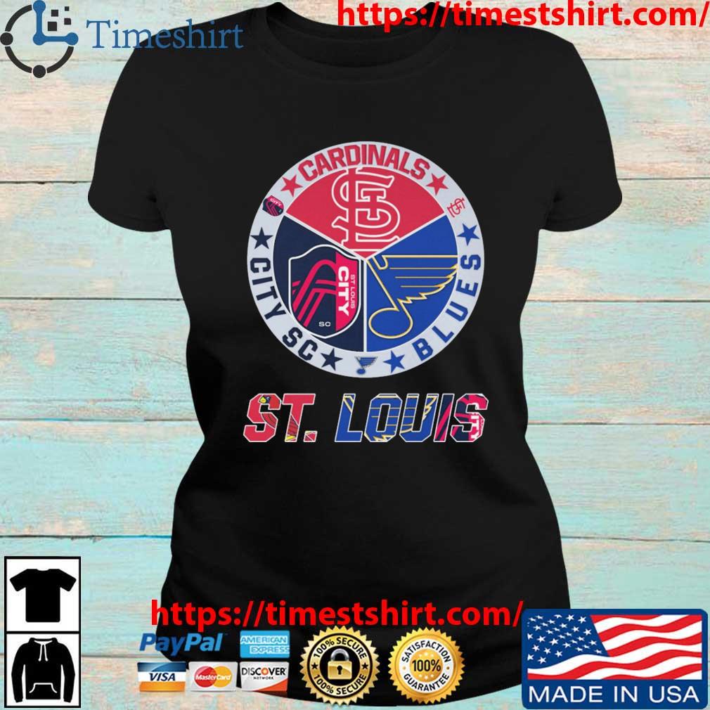 St Louis All Team Sports Cardinals Blues City SC shirt, hoodie, sweater,  long sleeve and tank top