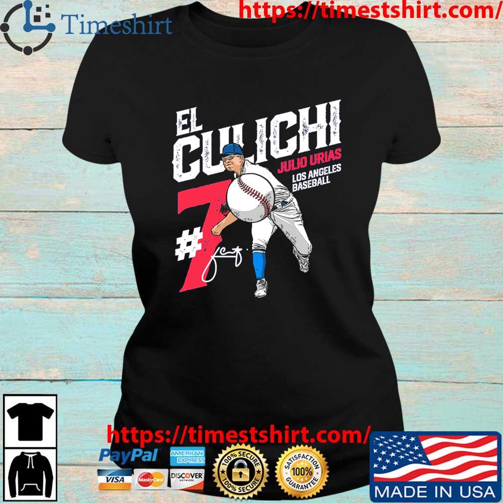 Julio Urías 7 Los Angeles Dodgers baseball player El Culichi Vintage shirt,  hoodie, sweater, long sleeve and tank top
