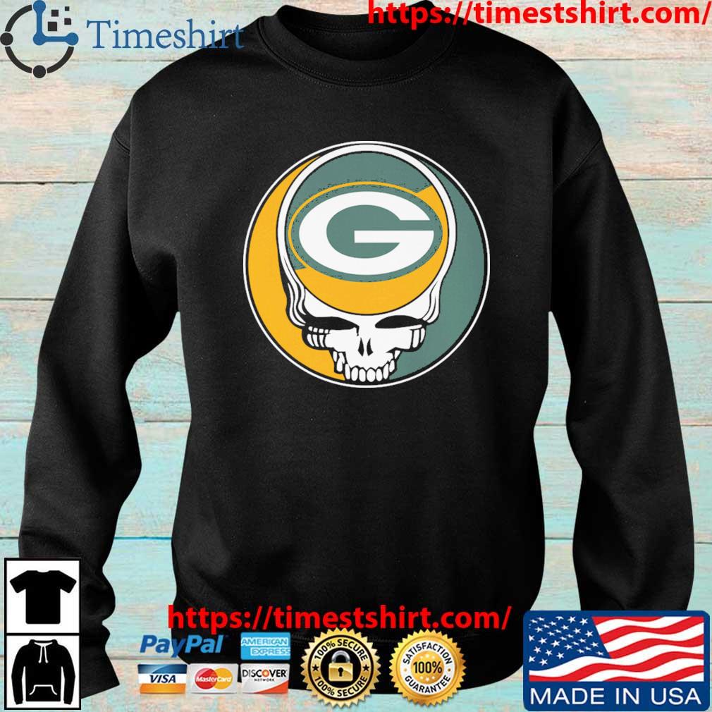 NFL Green Bay Packers Grateful Dead Fan Fan Football T-Shirt