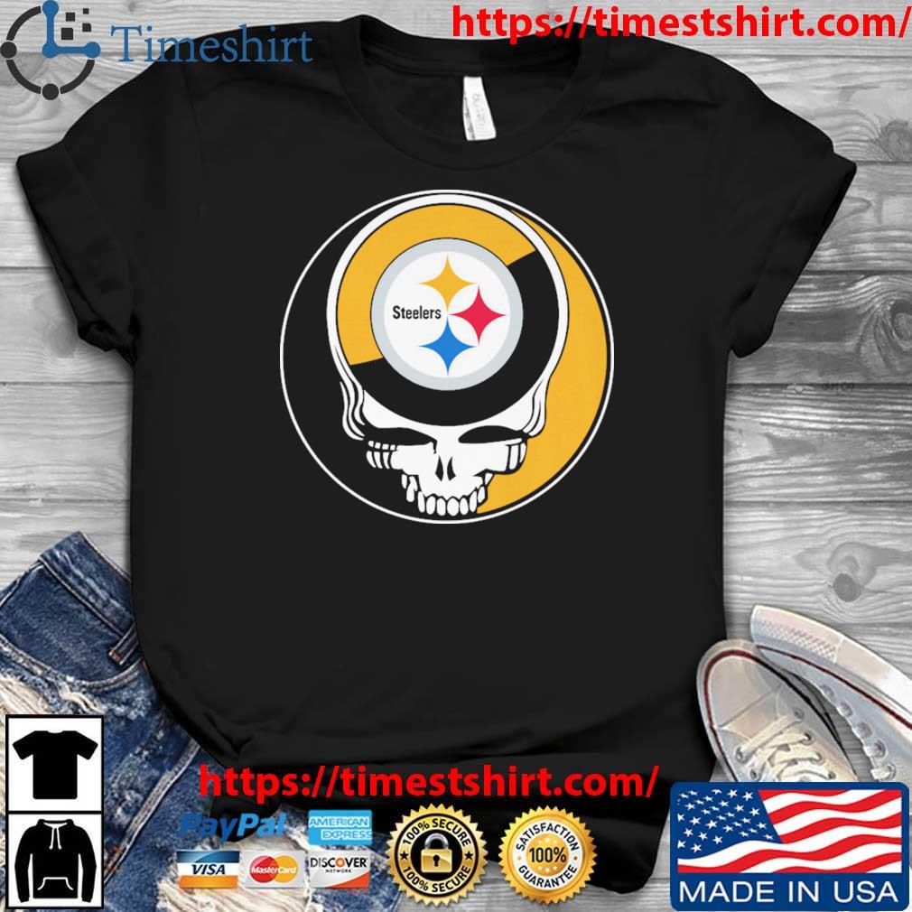 Grateful Dead Homage Pittsburgh Steelers T-Shirt