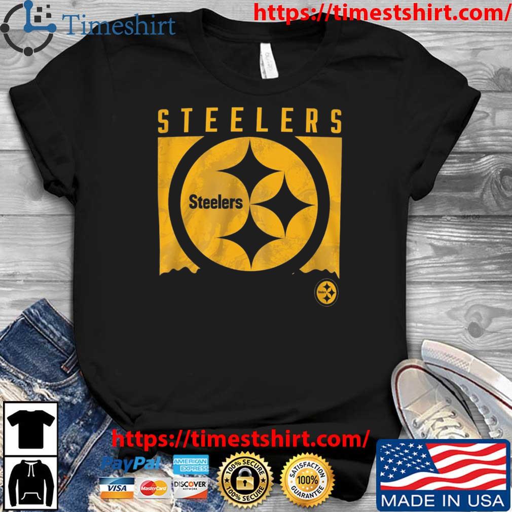 Official NFL team apparel youth Pittsburgh Steelers liquid camo T-shirt,  hoodie, tank top, sweater and long sleeve t-shirt