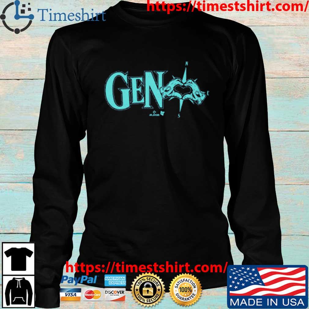 Seattle Mariners Eugenio Suarez Geno shirt, hoodie, sweater, long sleeve  and tank top