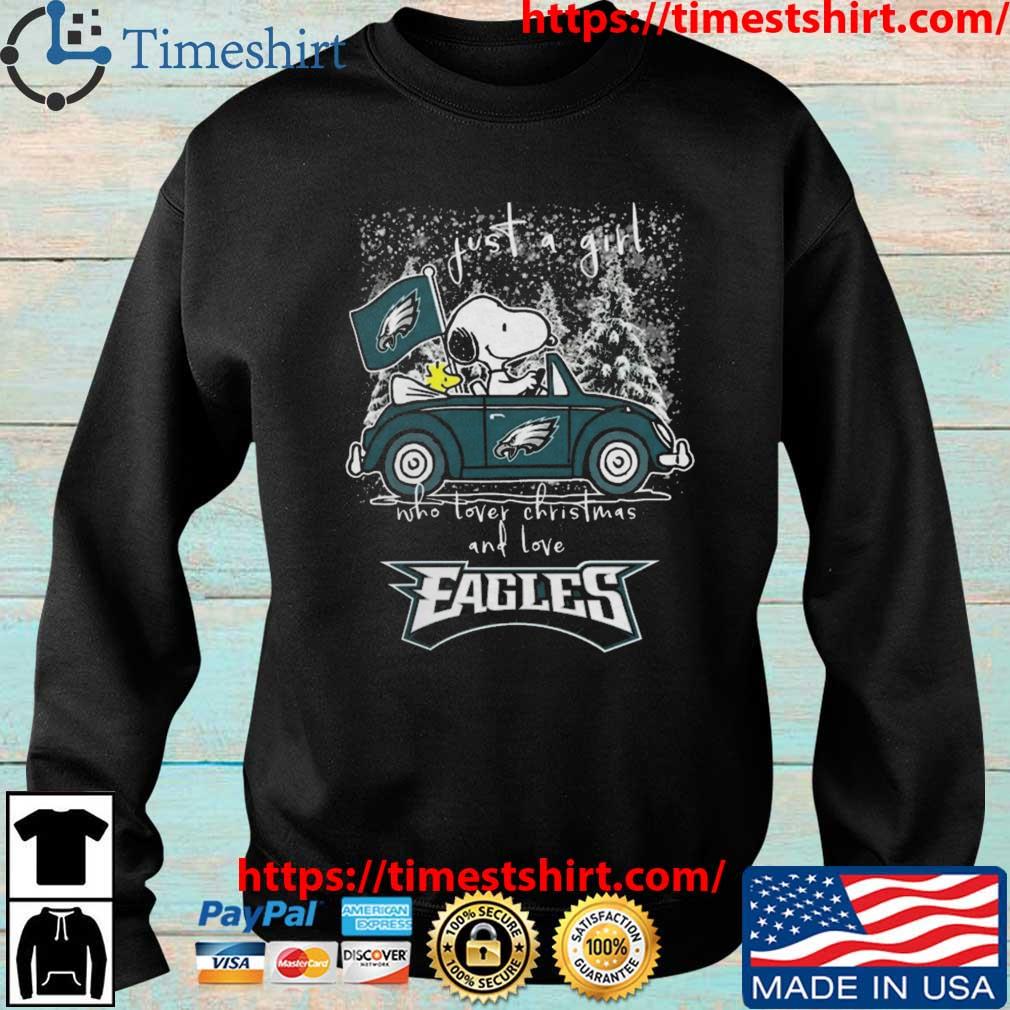 Snoopy Love Philadelphia Eagles Leather Jacket For Fan