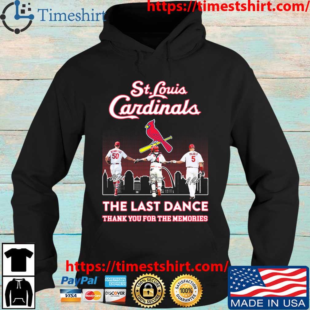 The Final Ride Adam Wainwright Albert Pujols And Yadier Molina St Louis  Cardinals Shirt, hoodie, sweater, long sleeve and tank top