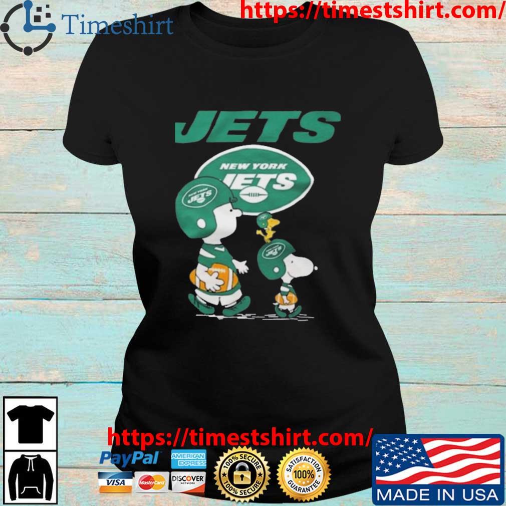 Snoopy And Charlie Brown Happy New York Jets Fans Hoodie 