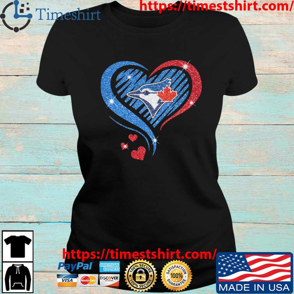 Toronto Blue Jays diamond heart logo 2023 shirt, hoodie, sweater, long  sleeve and tank top