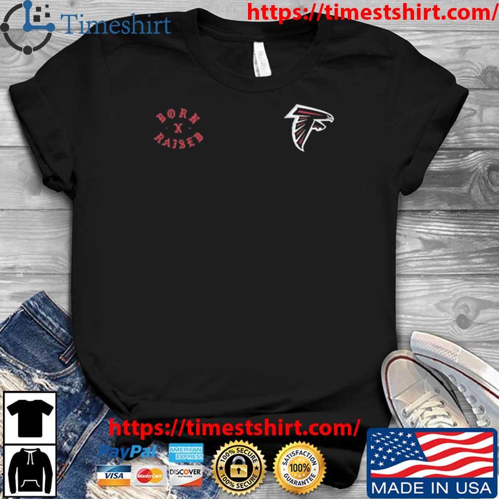 Atlanta Falcons Born X Raised 2023 T Shirt