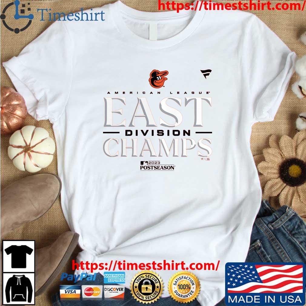 Baltimore Orioles 2023 American League East Division Champions shirt,  hoodie, sweater, long sleeve and tank top