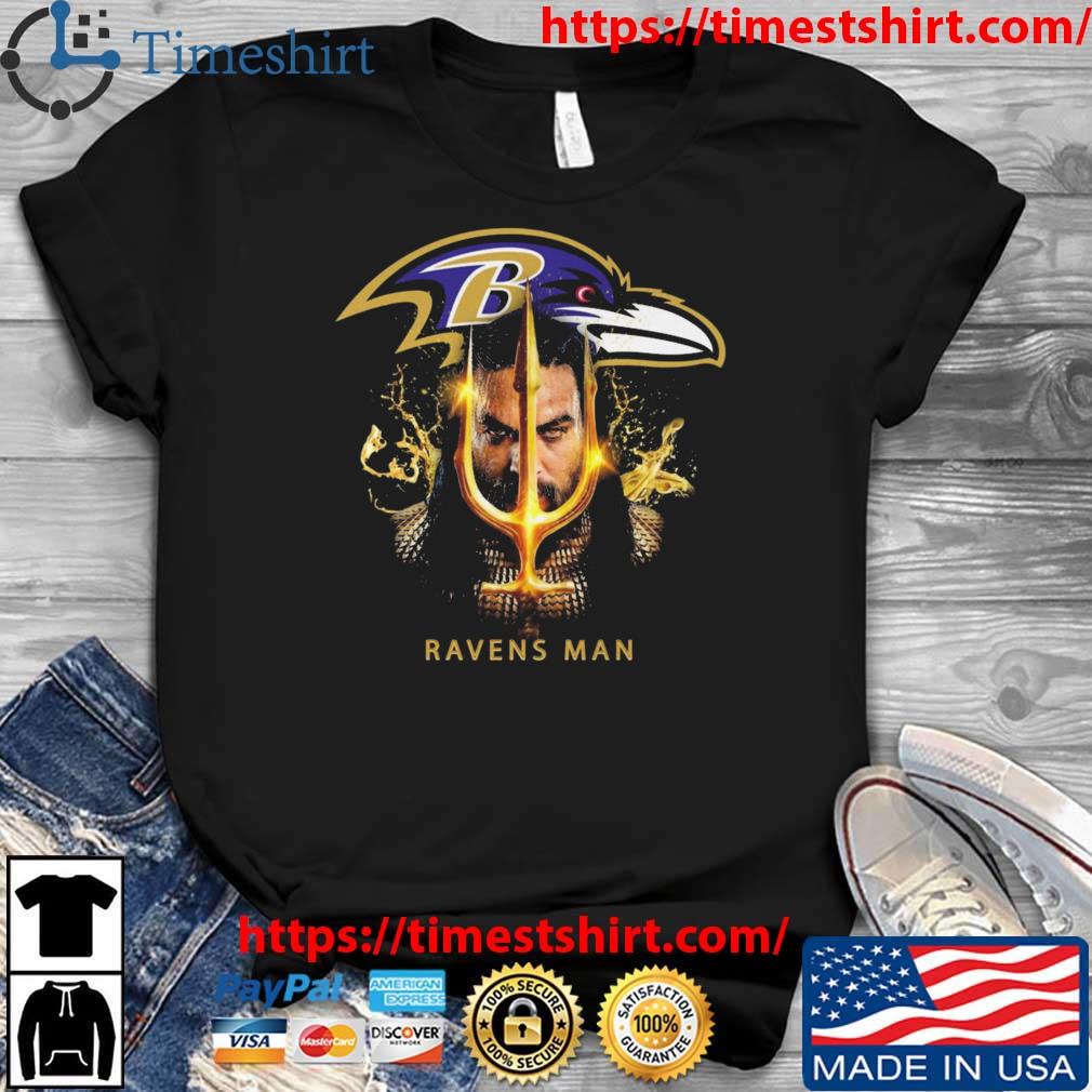 Baltimore Ravens Aquaman Ravens Man t-shirt