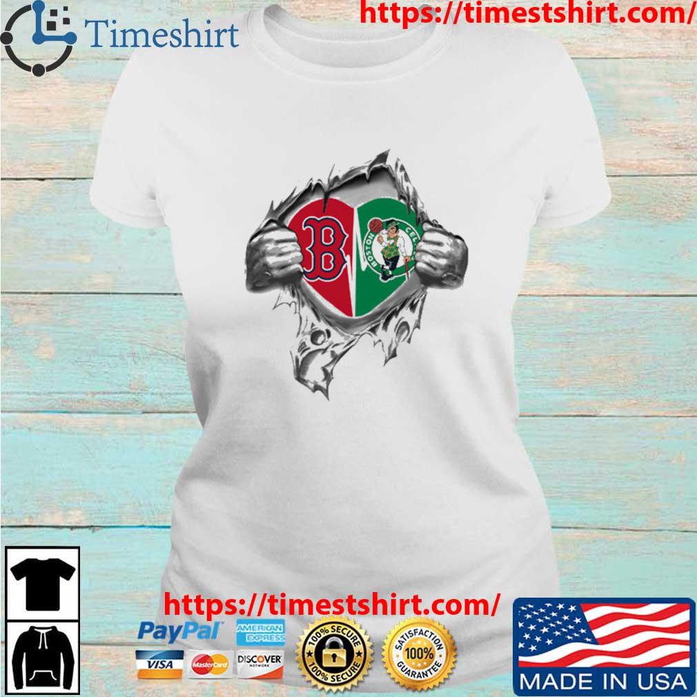 Blood Inside Me Boston Red Sox And Boston Celtics 2023 shirt, hoodie,  sweater, long sleeve and tank top