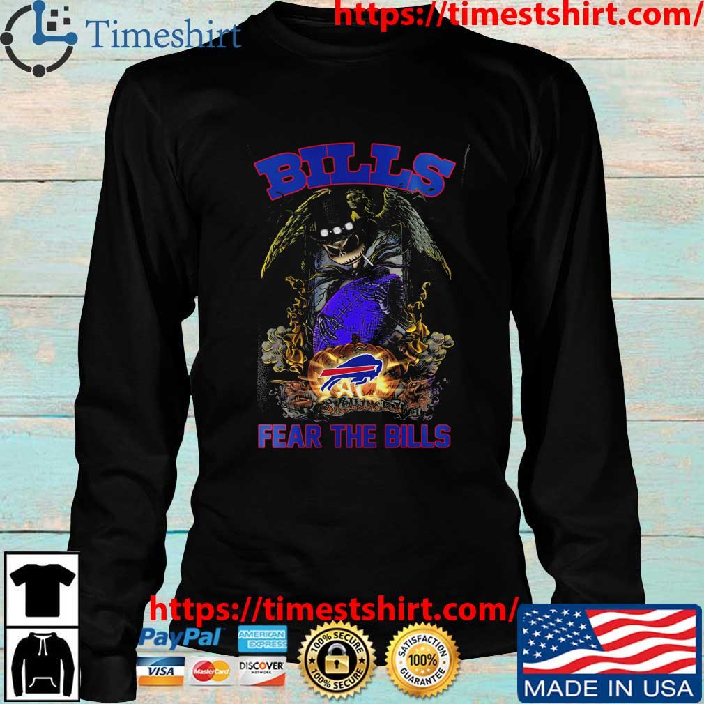 Buffalo Bills Jack Skellington Fear The Bills Halloween shirt, hoodie,  sweater, long sleeve and tank top