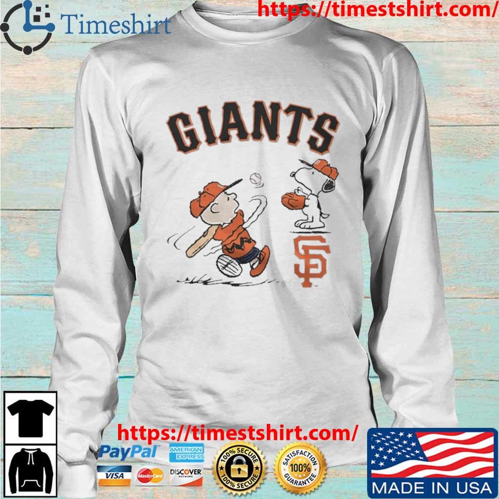 Official San francisco giants baseball Snoopy and Woodstock the Peanuts  2023 T-shirt, hoodie, tank top, sweater and long sleeve t-shirt