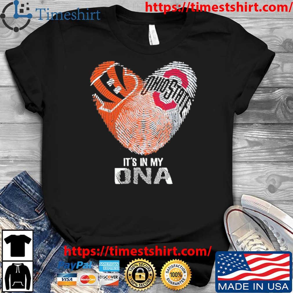 It's in my DNA Ohio State Buckeyes and Chief Wahoo shirt, hoodie, sweater,  long sleeve and tank top
