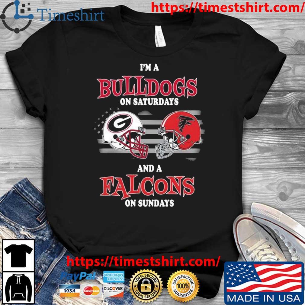I'm A Georgia Bulldogs On Saturdays And A Atlanta Falcons On Sundays 2023 t-shirt