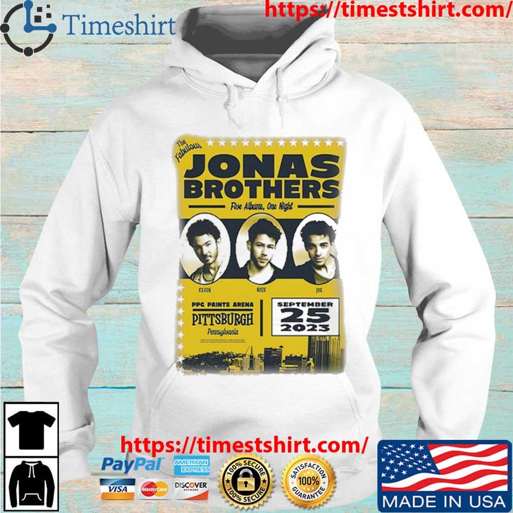 Jonas Brothers Pittsburgh, Pennsylvania 09.25.2023 t-s Hoodie trang