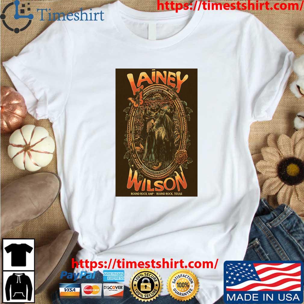 Lainey Wilson Round Rock Amp September 22 2023 t-shirt
