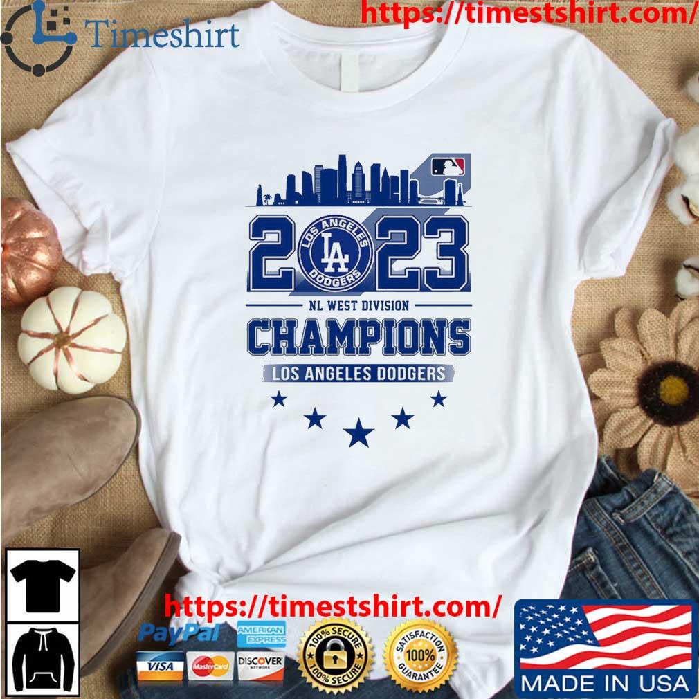 Los Angeles Dodgers 2023 NL West Division Champions shirt, hoodie, sweater,  long sleeve and tank top