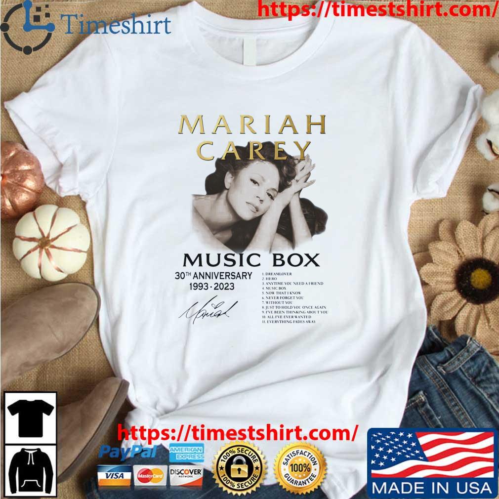 Mariah Carey Music Box 30th Anniversary 1993 2023 Signature Shirt