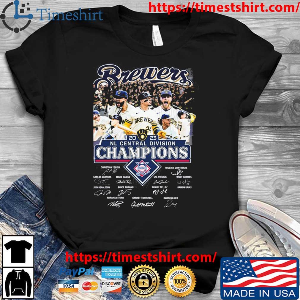 Milwaukee Brewers sport city 2023 NL Central Division Champions T-shirt,  hoodie, sweater, long sleeve and tank top