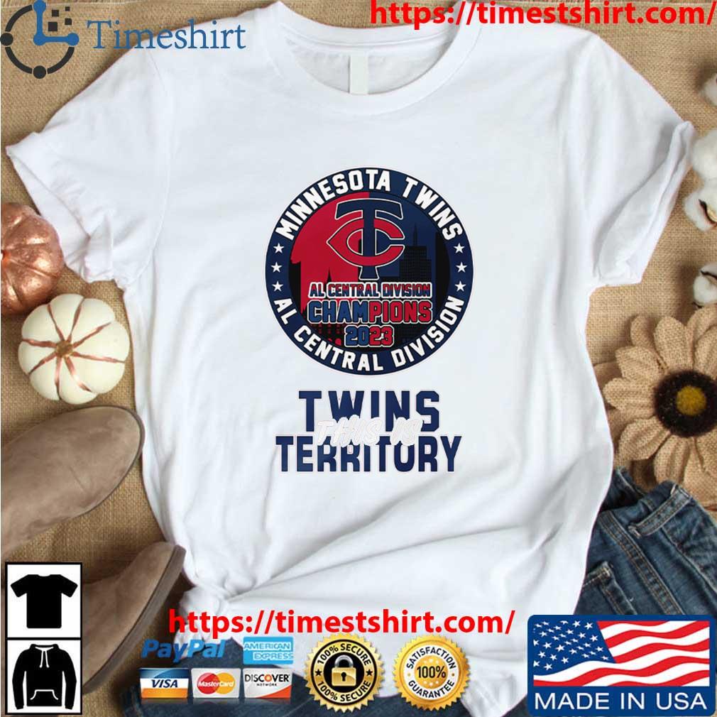 Minnesota Twins AL Central Division Champions 2023 Twins This Is Territory t-shirt