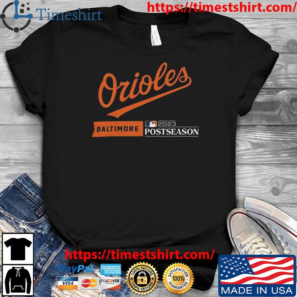 MLB Baltimore Orioles 2023 Postseason Authentic Collection Dugout t-shirt