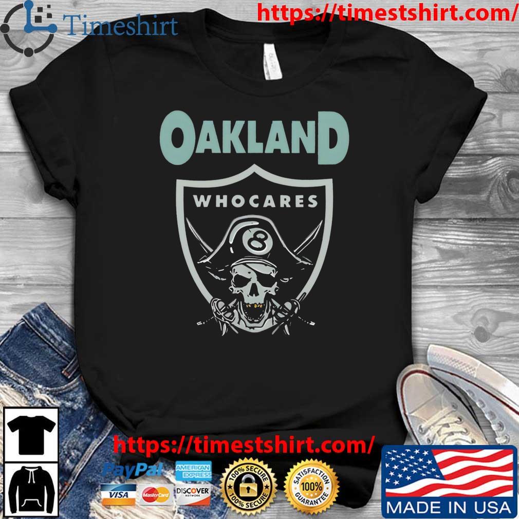 Oakland Who Care Pirate T-Shirt