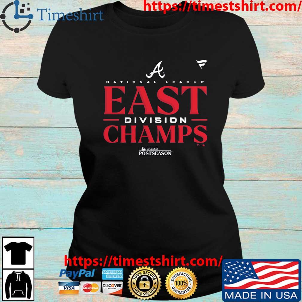 Atlanta Braves National League East Division Champions 2023 Postseason  T-Shirt