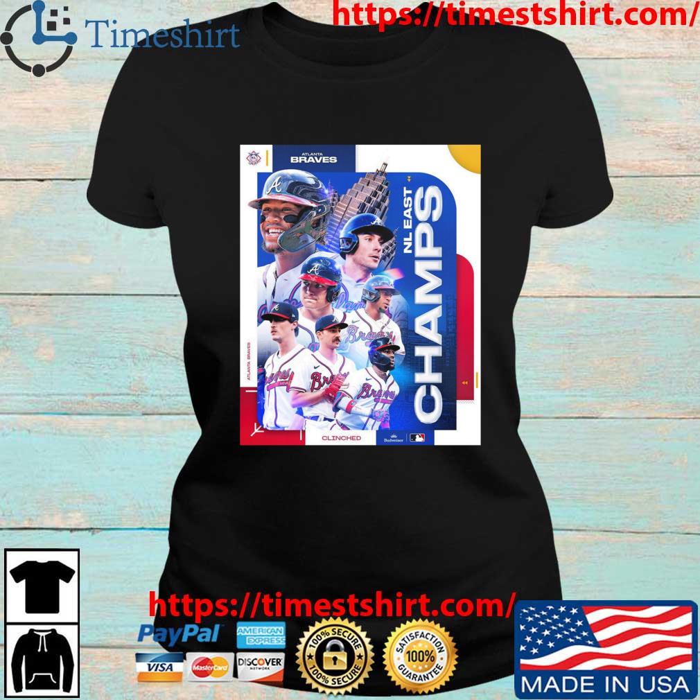 Congrats Atlanta Braves Are MLB NL East Champions 2023 For The 6 Straight  Season Home Decor Poster shirt, hoodie, sweater and long sleeve