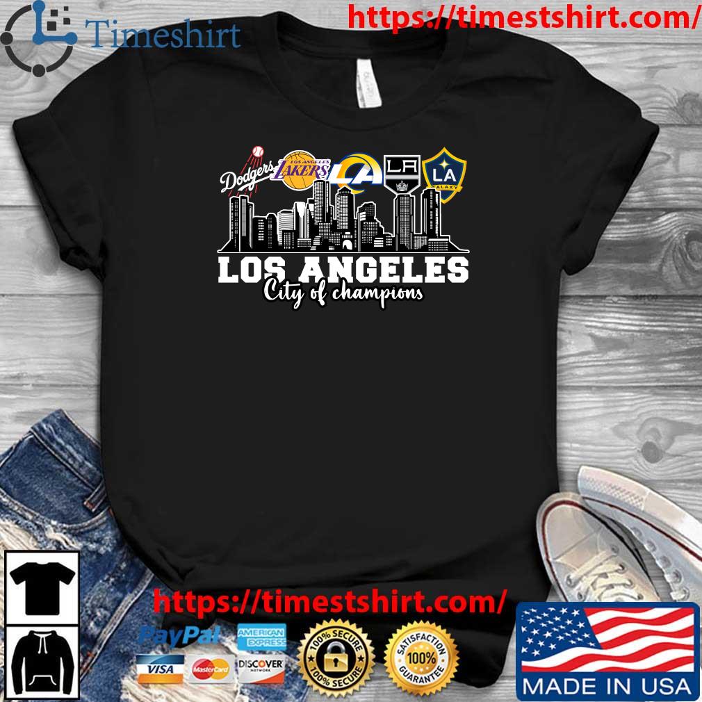 Los Angeles City Of Champions Dodgers Lakers Rams Galaxy Fan Gifts